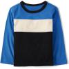imageThe Childrens Place Baby Boys and Toddler Long Sleeve Thermal ShirtBlue Black