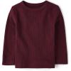 imageThe Childrens Place Baby Boys and Toddler Long Sleeve Thermal ShirtRedwood