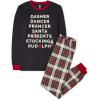 Santa List/Tartan- Adult