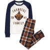 imageThe Childrens Place Baby Holiday Pajamas CottonThankful for My Family