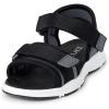 imageThe Childrens Place BabyGirls Toddler Sporty Sandal with Adjustable StrapsBlackGrey