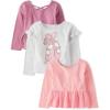 Ballet Shoes/Mauve/Pink 3-pack