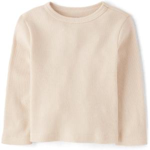 imageThe Childrens Place Baby Boys and Toddler Long Sleeve Thermal ShirtHaystack
