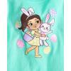 imageThe Childrens Place Baby Girls and Toddler All HolidaysBirthdays Short Sleeve Graphic TShirts3 PackBunny FaceEggsBunny Girl