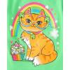 imageThe Childrens Place Baby Girls and Toddler All HolidaysBirthdays Short Sleeve Graphic TShirts3 PackRainbow CatCatBunny Cat