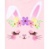 imageThe Childrens Place Baby Girls and Toddler All HolidaysBirthdays Short Sleeve Graphic TShirts3 PackUnicornGiraffeBunny