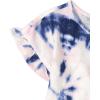 imageThe Childrens Place Baby Girls and Toddler Short Sleeve Flutter ShirtMilky Way Tie DyeRainbow 2pack