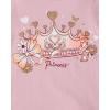 imageThe Childrens Place Baby Girls and Toddler UnicornsButterfliesTrends Long Sleeve Graphic TShirts3 PackAlaphabetFairiesCrown