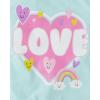 imageThe Childrens Place Baby Girls and Toddler UnicornsButterfliesTrends Long Sleeve Graphic TShirts3 PackBe KindLoveHappy