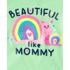 imageThe Childrens Place Baby Girls and Toddler UnicornsButterfliesTrends Short Sleeve Graphic TShirts3 PackBeautiful MommySunshineDaddy Roarsome