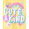 imageThe Childrens Place Baby Girls and Toddler UnicornsButterfliesTrends Short Sleeve Graphic TShirts3 PackCute KidHappyGirl Words