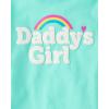 imageThe Childrens Place Baby Girls and Toddler UnicornsButterfliesTrends Short Sleeve Graphic TShirts3 PackMomDaddys GirlBrother