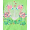 imageThe Childrens Place Baby Girls and Toddler UnicornsButterfliesTrends Short Sleeve Graphic TShirts3 PackPineappleHula GirlFlamingo