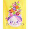 imageThe Childrens Place Baby Girls and Toddler UnicornsButterfliesTrends Short Sleeve Graphic TShirts3 PackPool DinoLadybugCat Flowers