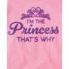 imageThe Childrens Place Baby Girls and Toddler UnicornsButterfliesTrends Short Sleeve Graphic TShirts3 PackWildDad ChickPrincess