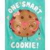 imageThe Childrens Place BabyGirls and Toddler SchoolLearning Short Sleeve Graphic TShirts3 PackButterfliesSmart CookieOwl Reader