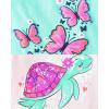 imageThe Childrens Place BabyGirls and Toddler TrendsUnicornsButterflies Short Sleeve Graphic TShirts5 PackGirly Animals