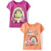 imageThe Childrens Placeand Toddler 2Pack Short Sleeve Graphic TShirt4T