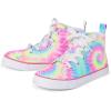 imageThe Childrens Place Girls Casual Lace Up Hi Top SneakersTie Dye Swirl
