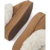 imageThe Childrens Place Girls IndoorOutdoor Comfy Slip on Platform Shoes Faux Fur Lined SlipperTan