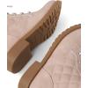imageThe Childrens Place Girls Lace Up Combat BootsPink Quilted