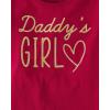 imageThe Childrens Place Girls UnicornsSportsButterflies Long Sleeve Graphic TShirts2 PackDaddys GirlHeart
