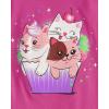 imageThe Childrens Place Girls UnicornsSportsButterflies Long Sleeve Graphic TShirts2 PackDoughnutsKitten Cupcakes