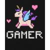 imageThe Childrens Place Girls UnicornsSportsButterflies Long Sleeve Graphic TShirts2 PackNext LevelGamer