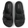 imageThe Childrens Place Boys Everyday Slip on Double Buckle Slide SandalsBlack