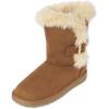imageThe Childrens Place Girls Warm Lightweight Winter BootChestnut