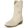 imageThe Childrens Place Girls Western Cowgirl BootIvory