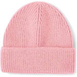 imageThe Childrens Place Unisex Kids Cold Weather Knit BeanieFuzzy Pink