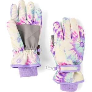 imageThe Childrens Place Unisex Kids Fleece Water Repellent Anti Pilling Winter Snow Kids GlovesTie Dye Swirl
