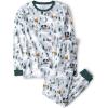 imageThe Childrens Place Family Matching Christmas and Holiday Pajama Sets CottonBlue Ski