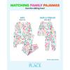 imageThe Childrens Place Family Matching Christmas and Holiday Pajama Sets CottonMerry Joy Pink