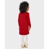 imageThe Childrens Place Baby and Toddler Girls Long Sleeve Sweater DressRed Reindeer