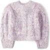 imageThe Childrens Place Girls Long Sleeve Pullover Cable Knit SweaterFading Rose