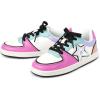imageThe Childrens Place Girls Casual Lace Up Low Top SneakersColorblock Star