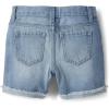 imageDenim Midi ShortsDestructed Rose Wash