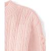 imageThe Childrens Place Girls Long Sleeve Pullover Cable Knit SweaterPrimrose Ribbon