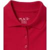 imageThe Childrens Place Girls Short Sleeve Pique Polo 2 PackRuby