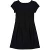 imageThe Childrens Place Girls Short Sleeve Ponte DressBlack