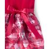 imageThe Childrens Place Girls Sleeveless Dressy DressesRed Floral Stripe