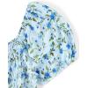 imageThe Childrens Place Womens Short Sleeve Holiday DressWhirlwind Blue Floral