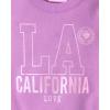 imageThe Childrens Place girls Active Long Sleeve Embellished Winter Warm SweatshirtLa Cali