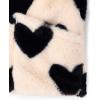 imageThe Childrens Place girls Long Sleeve Snap Front Faux Fur CoatFrappe Hearts