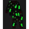 imageThe Childrens Place unisexbaby And Kids Sibling Matching Holiday Pajama Sets CottonGhostsPumpkins Halloween