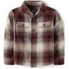 imageThe Childrens Place BabyBoys and Toddler Long Sleeve Plaid Flannel Button Up ShirtTerra Plaid