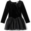 imageThe Childrens Place Girls Long Sleeve Dressy DressesBlack Tutu