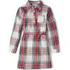 imageThe Childrens Place Girls Long Sleeve Everyday DressHoliday Plaid